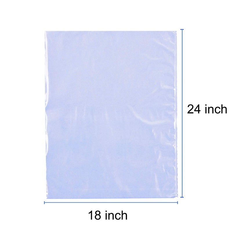 LazyMe Clear Basket Cellophane Bags Shrink Wrap Bags for Gift and Christmas Baskets, 18x24 inch (20 pcs) - Image 2